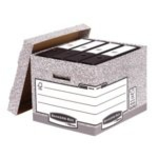FELLOWES Contenedor de archivos gris 285x333x390mm FELLOWES Contenedor de archivos gris 285x333x390mm