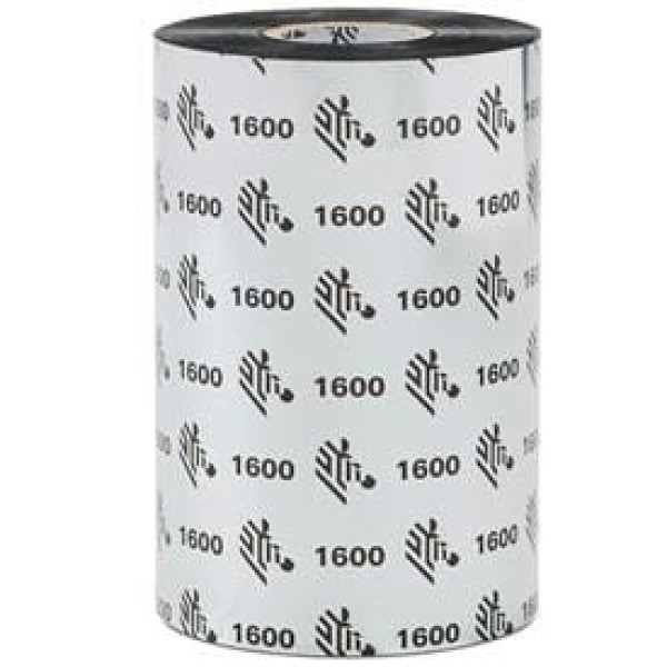 (18) Ribbon transf.térmica ZEBRA 1600 economy wax 60mm x 450m. (cera) Industrial printers 25mm core (18) Ribbon transf.térmica ZEBRA 1600 economy wax 60mm x 450m. (cera) Industrial printers 25mm core