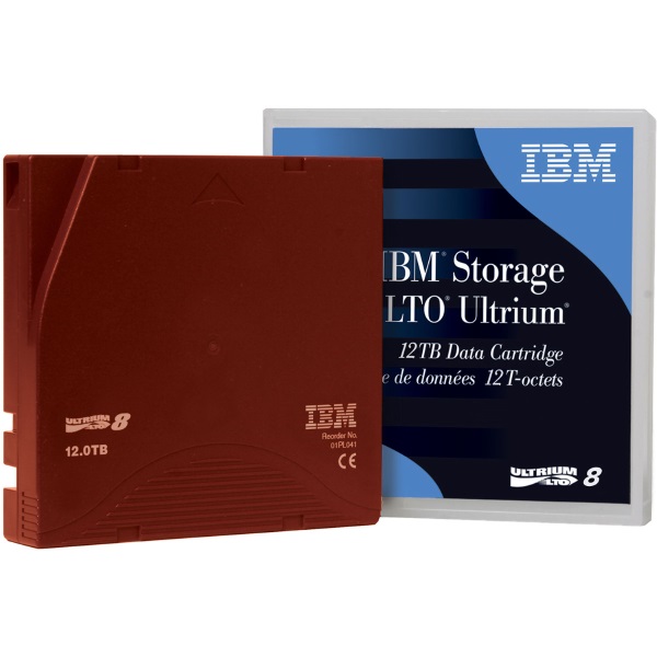 DC IBM Ultrium LTO-8 (BaFe) 12TB/30TB DC IBM Ultrium LTO-8 (BaFe) 12TB/30TB