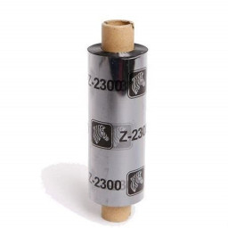 (12) Ribbon transfer.térmica ZEBRA 2300 wax 110mm x 300m. (cera) Series ZD, GT800