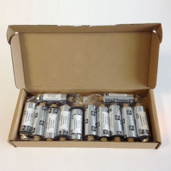 (12) Ribbon transfer.térmica ZEBRA 3200 wax/resin 110mm x 74m. (cera/resina) Desktop core 12.7mm (12) Ribbon transfer.térmica ZEBRA 3200 wax/resin 110mm x 74m. (cera/resina) Desktop core 12.7mm