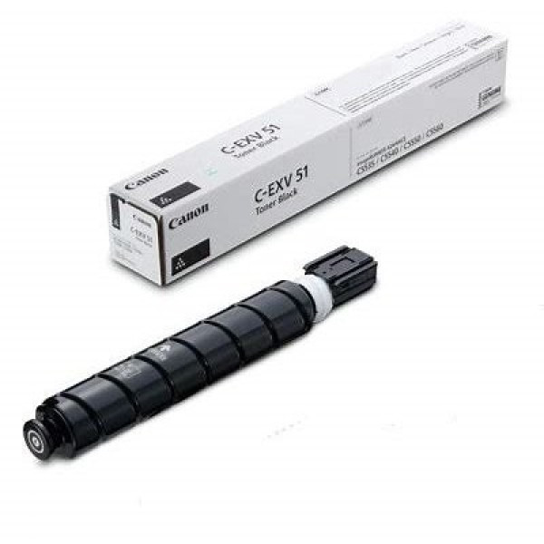 Toner CANON EXV51: IR C5335 C5540 C55000 negro 69.000p. Toner CANON EXV51: IR C5335 C5540 C55000 negro 69.000p.