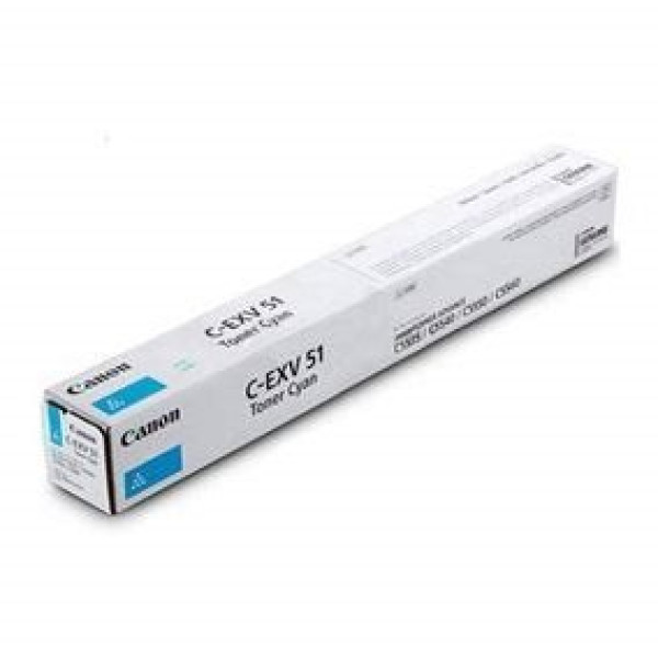 Toner CANON EXV51: IR C5335 C5540 C55000 cian 60.000p. Toner CANON EXV51: IR C5335 C5540 C55000 cian 60.000p.