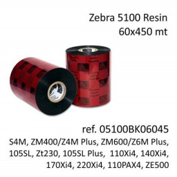 RESIN RIBBON 60MMX450M 5100 PR CF.6