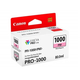 C.t. CANON LUCIA PRO PFI-1000 PM Foto Magenta