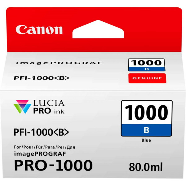 C.t. CANON LUCIA PRO PFI-1000 RB Azul