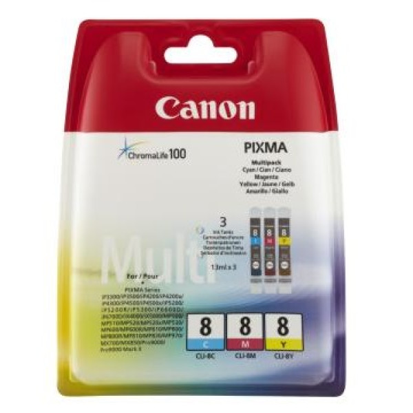 TINTAS CLI-8 C/M/Y TINTAS CLI-8 C/M/Y