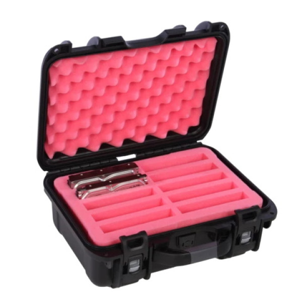 Maletín TURTLE CASE #519: 10 x HDD 3,5 Maletín TURTLE CASE #519: 10 x HDD 3,5