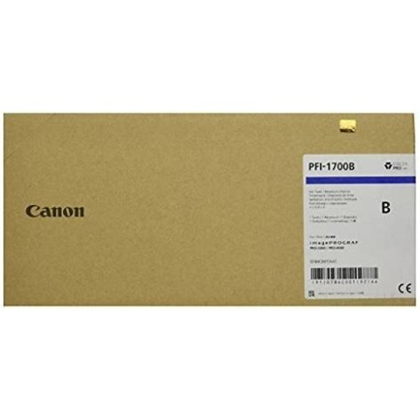 C.t. CANON PFI-1700B: IMP2000 IMP4000 Azul IMP6000 700ml C.t. CANON PFI-1700B: IMP2000 IMP4000 Azul IMP6000 700ml