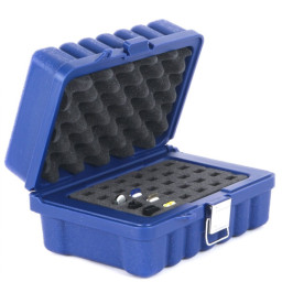 Maletín TURTLE CASE Flash USB:  30 pendrives transporte de memorias USB flash o tarjetas flash