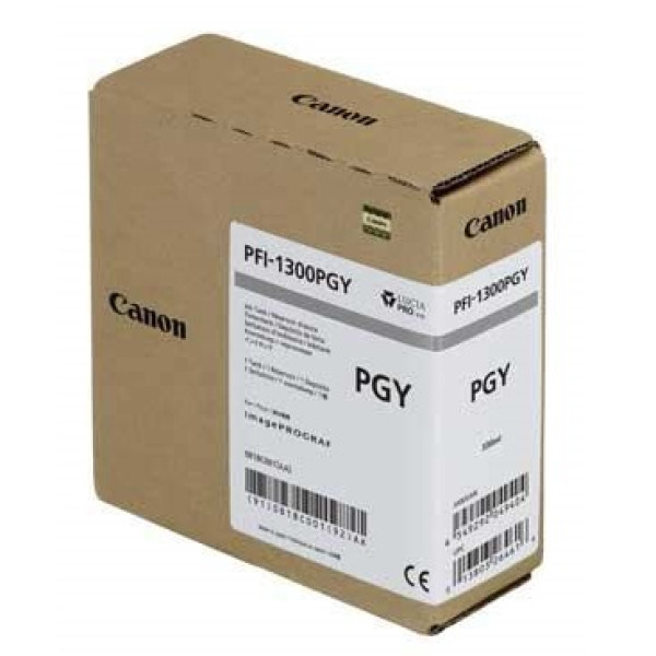 C.t. CANON PFI-1300PG: IMP2000 IMP4000 Ph. Gris 330ml C.t. CANON PFI-1300PG: IMP2000 IMP4000 Ph. Gris 330ml