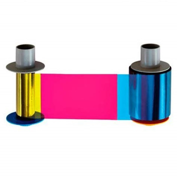 Cinta FARGO: YMCKK HDP Full-color ribbon Two resin black panels 4 - 400 IMAGE