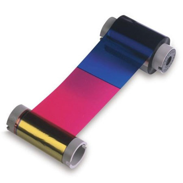 Cinta FARGO color YMCK HDP5600 500imp Full color ribbon with resin black