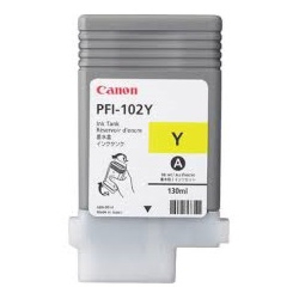C.t. CANON PFI-102Y IPF500 IPF600 IPF605 amarillo IPF610 IPF700 IPF710 IPF750 C.t. CANON PFI-102Y IPF500 IPF600 IPF605 amarillo IPF610 IPF700 IPF710 IPF750