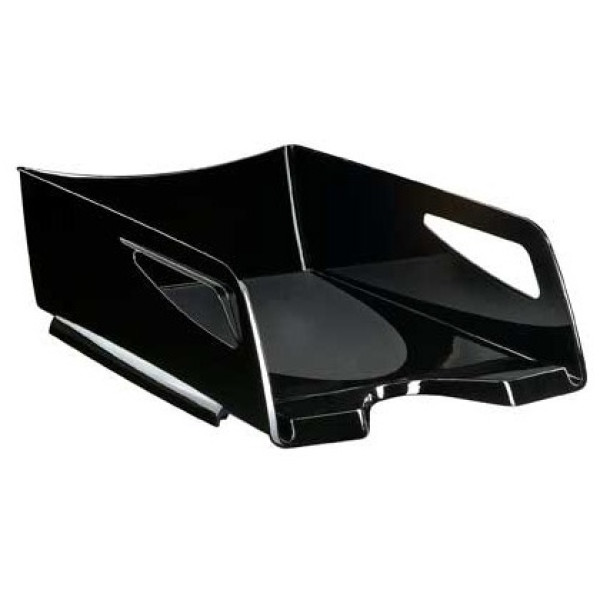 Bandeja sobremesa CEP MAXI plástico negro 386x270x115 mm.