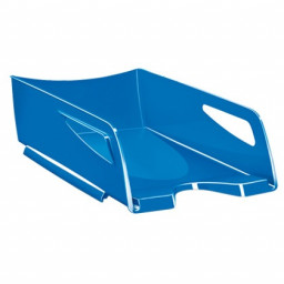 Bandeja sobremesa CEP MAXI plástico azul 386x270x115 mm.