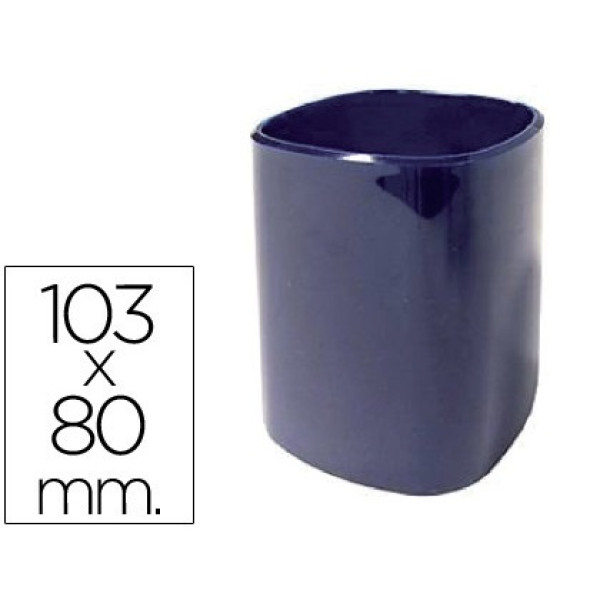 Cubilete portalapices 102-A Azul 103x80 mm. Cubilete portalapices 102-A Azul 103x80 mm.