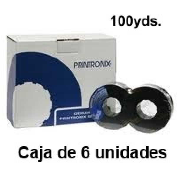 (6) C.I. PRINTRONIX P5000 100yd 50MC P300 P500 P600 P5220s (no P5220 P5224) (6) C.I. PRINTRONIX P5000 100yd 50MC P300 P500 P600 P5220s (no P5220 P5224)