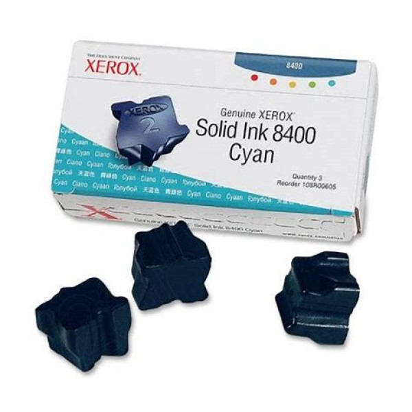 (3) B. cera XEROX PH8400 cian 3.400p. (3) B. cera XEROX PH8400 cian 3.400p.