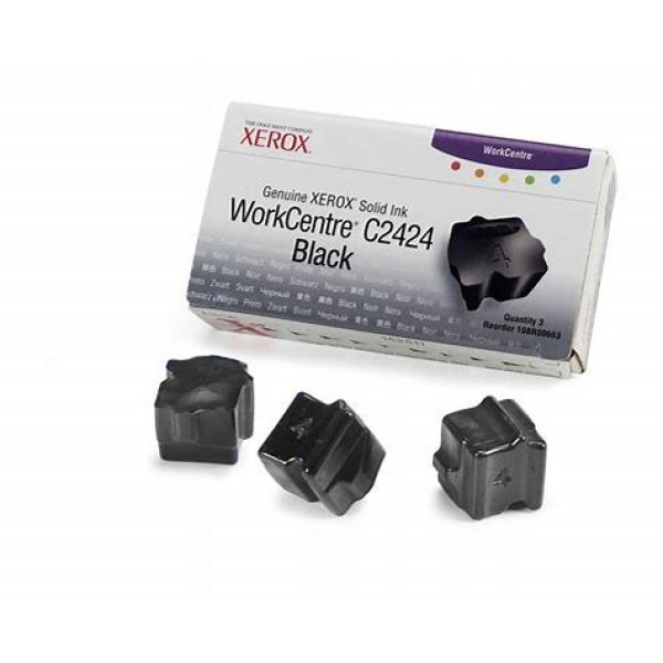 (3) B. cera XEROX WC C2424 negro 3.400p.