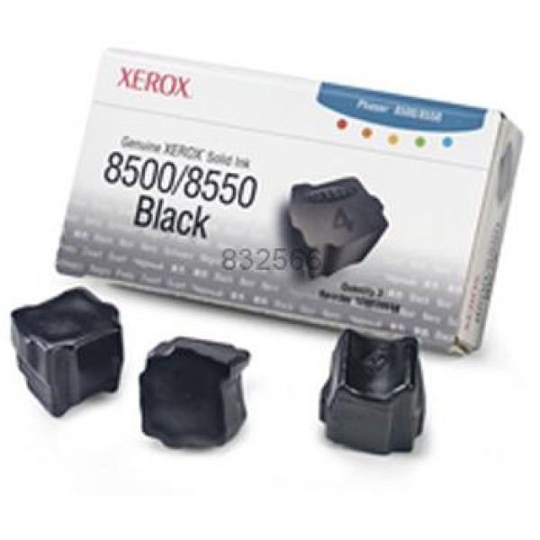 (3) B. cera XEROX PH8500 PH8550 negro 3.000p. (3) B. cera XEROX PH8500 PH8550 negro 3.000p.