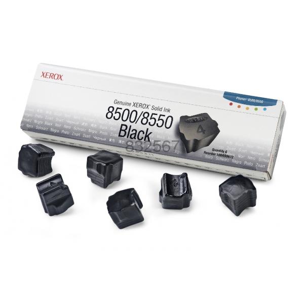 (6) B. cera XEROX PH8500 PH8550 negro 6.000p.