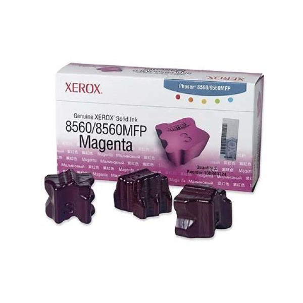 TINTA MAGENT SOLIDA PHASER 8560 PK3 TINTA MAGENT SOLIDA PHASER 8560 PK3