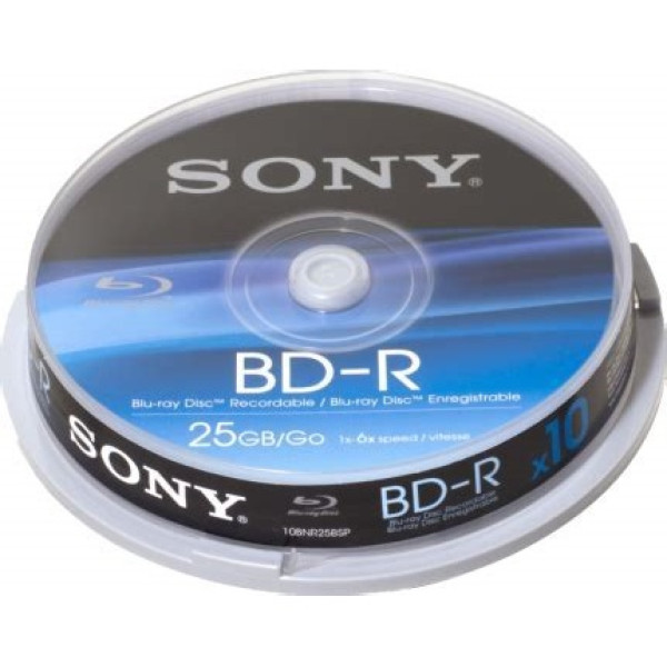 (T10) BR-R SONY 25GB ** 6x