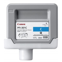 C.t. CANON PFI-301C  IPF8000 IPF9000 cian 330ml.