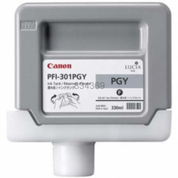 C.t. CANON PFI-301PGY  IPF8000 IPF9000 fotog. gris 330ml.