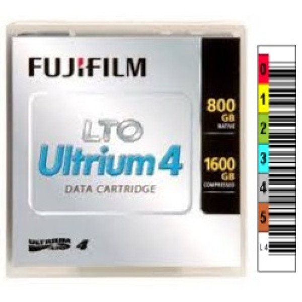 DC FUJIFILM Ultrium LTO-4 etiquetado 800GB/1600GB (48185-ET) secuencia a medida DC FUJIFILM Ultrium LTO-4 etiquetado 800GB/1600GB (48185-ET) secuencia a medida