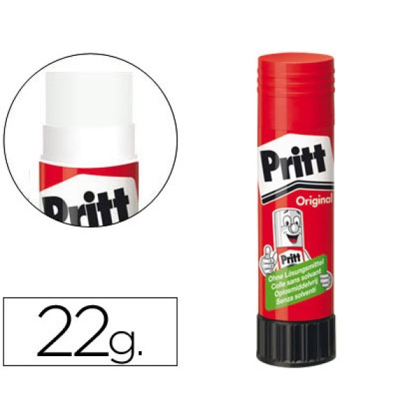 Pegamento PRITT en barra de 22 gramos Pegamento PRITT en barra de 22 gramos