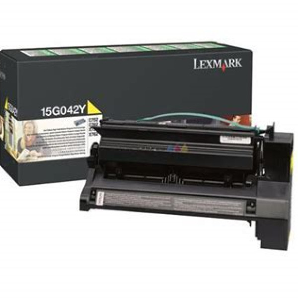 Toner LEXMARK C752 C762 X752 X762 amarillo 15.000p. (no para C752L) Return