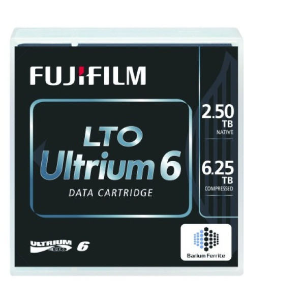 DC FUJIFILM Ultrium LTO-6 (BaFe) 2,5TB/6,25TB DC FUJIFILM Ultrium LTO-6 (BaFe) 2,5TB/6,25TB