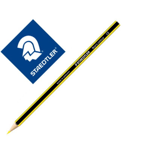 Lápiz de color STAEDTLER WOPEX ecologico amarillo claro