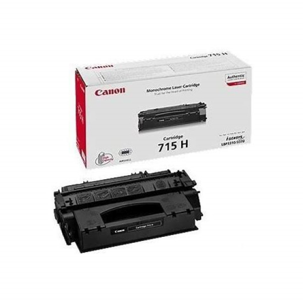 Toner CANON 715H  LBP3310 LBP3370 7.000p. Alta capacidad