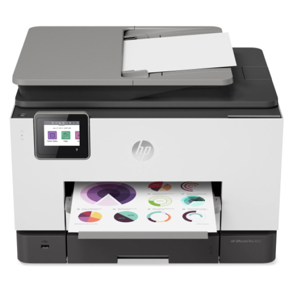 Impr.multifunción HP Officejet Pro 9022 4en1, 24/20pm, 250+250+35h, Duplex, USB/Eth/WiFi *