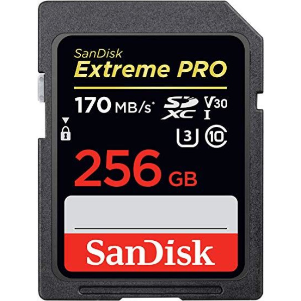 EXTREME PRO SDXC CARD 256GB - 170MB EXTREME PRO SDXC CARD 256GB - 170MB