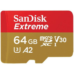 EXTREME MICROSDXC 64GB FOR ACTION C