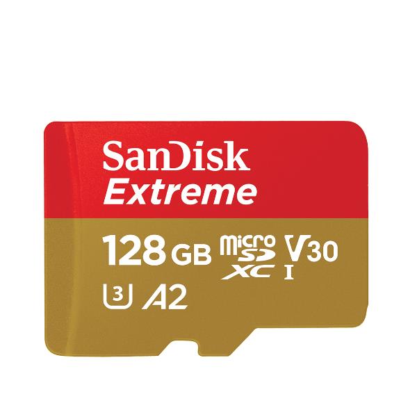 EXTREME MICROSDXC 128GB FOR ACTION EXTREME MICROSDXC 128GB FOR ACTION