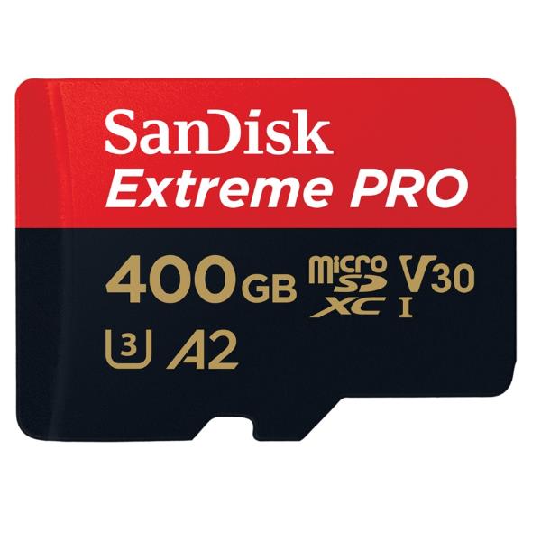EXTREME PRO MICROSDXC 400GB + SD AD EXTREME PRO MICROSDXC 400GB + SD AD