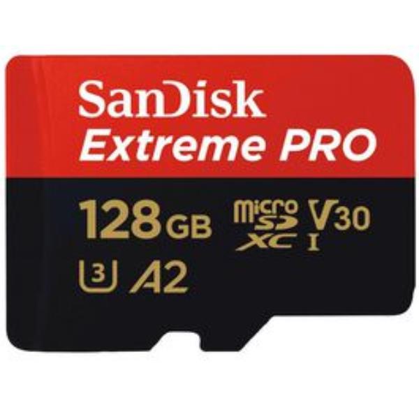 EXTREME PRO MICROSDXC 128GB + SD AD EXTREME PRO MICROSDXC 128GB + SD AD
