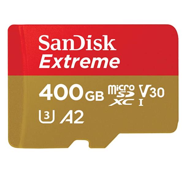 EXTREME MICROSDXC 400GB + SD ADAPTE EXTREME MICROSDXC 400GB + SD ADAPTE