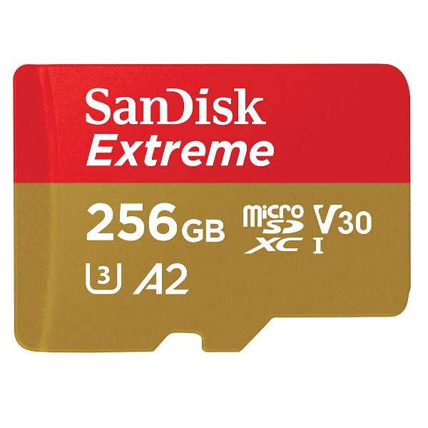 EXTREME MICROSDXC 256GB + SD ADAPTE EXTREME MICROSDXC 256GB + SD ADAPTE