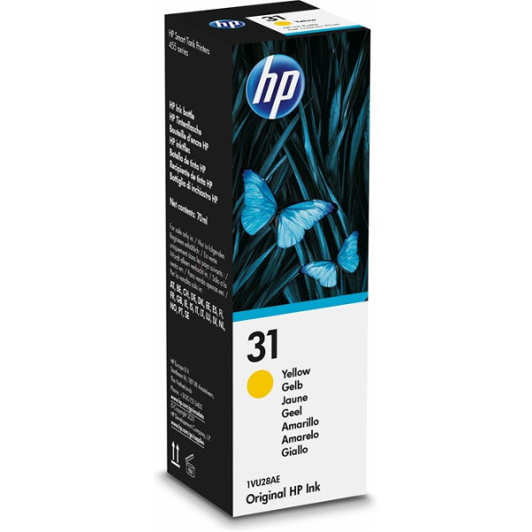 TINTA AMARILLO HP 31