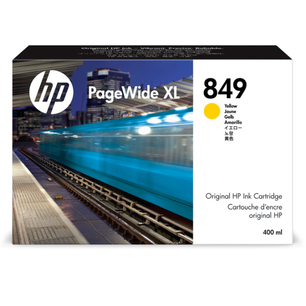 C.t.HP PageWide XL #849XL amarillo 400ml