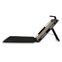 Funda PORT DETROIT IV: Negro, cuero Folio, 10