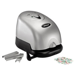 Grapadora taladradora eléctrica REXEL Polaris 1420 2en1: grapa 20h, taladra 14h