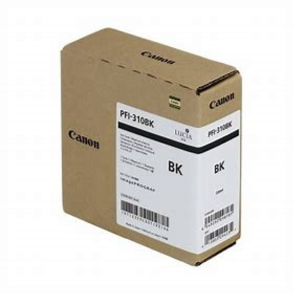 C.t. CANON PFI-310BK: IPF TX3000 TX2000 MPFT36 Negro 330 ml C.t. CANON PFI-310BK: IPF TX3000 TX2000 MPFT36 Negro 330 ml