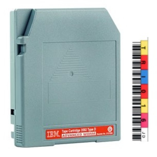 Cart.IBM 3592 10TB ADVANCED WORM etiq. 1 grabación, id 